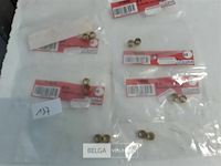 6 x knelring koper 8 mm 2 stuks - afbeelding 1 van  3