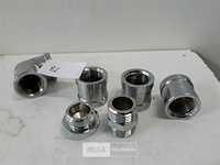 6 x koppelstuk ½ chrome mix - afbeelding 3 van  3