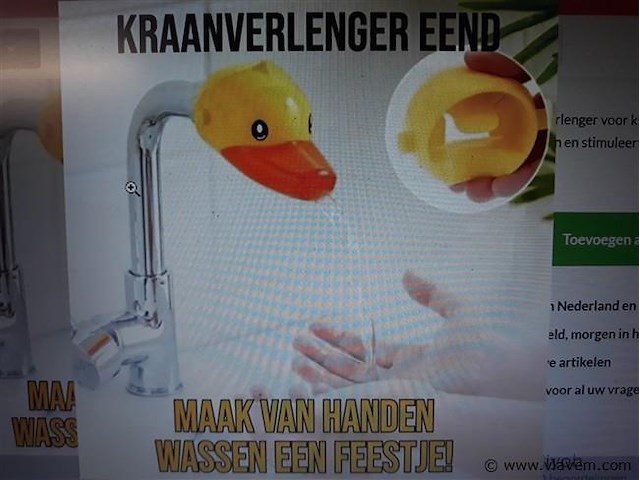 6 x kraanverlenger pvc 3 assorti - afbeelding 2 van  2