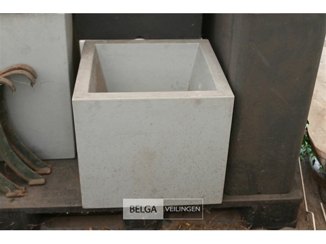 6 x kunststof bloempot - afbeelding 2 van  6