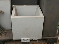 6 x kunststof bloempot - afbeelding 2 van  6