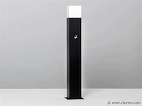 6 x largo 50 sensor buiten lamp zwart - afbeelding 5 van  9