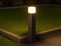 6 x largo 50 sensor buiten lamp zwart - afbeelding 4 van  9