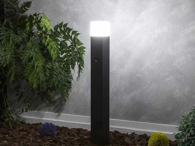 6 x largo 50 sensor buiten lamp zwart - afbeelding 5 van  7