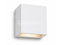 6 x led buiten wandlamp – 4w – 4200k neutraal wit - wit – ip65 – sekoya - afbeelding 1 van  5