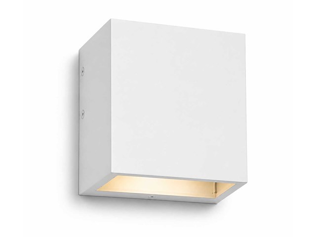 6 x led buiten wandlamp – 4w – 4200k neutraal wit - wit – ip65 – sekoya - afbeelding 6 van  13