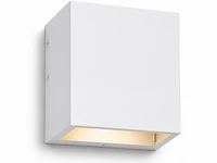 6 x led buiten wandlamp – 4w – 4200k neutraal wit - wit – ip65 – sekoya - afbeelding 3 van  6