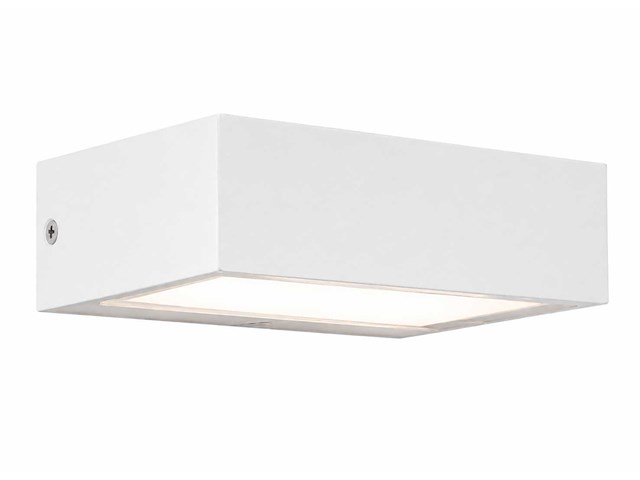 6 x led buiten wandlamp – 9w – 4200k neutraal wit - wit – ip65 – andiz - afbeelding 10 van  12