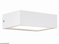 6 x led buiten wandlamp – 9w – 4200k neutraal wit - wit – ip65 – andiz - afbeelding 3 van  6