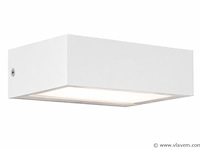 6 x led buiten wandlamp – 9w – 4200k neutraal wit - wit – ip65 – andiz - afbeelding 2 van  5