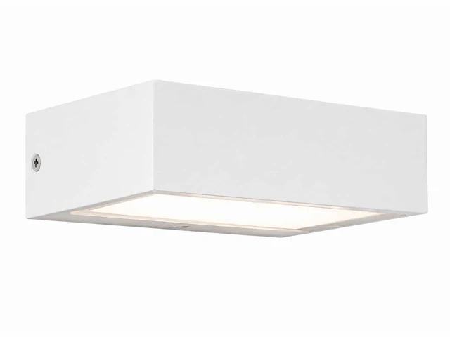 6 x led buiten wandlamp – 9w – 4200k neutraal wit - wit – ip65 – andiz - afbeelding 13 van  15
