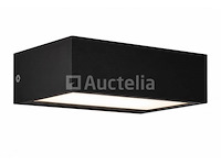 6 x led buiten wandlamp – 9w – 4200k neutraal wit - zwart – ip65 – andiz - afbeelding 1 van  5