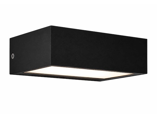 6 x led buiten wandlamp – 9w – 4200k neutraal wit - zwart – ip65 – andiz - afbeelding 13 van  15