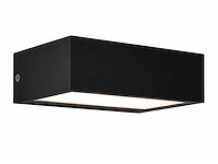 6 x led buiten wandlamp – 9w – 4200k neutraal wit - zwart – ip65 – andiz - afbeelding 13 van  15