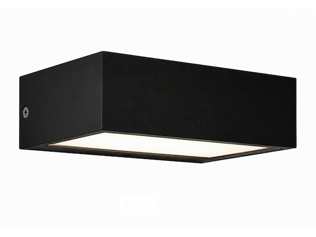 6 x led buiten wandlamp – 9w – 4200k neutraal wit - zwart – ip65 – andiz - afbeelding 3 van  6