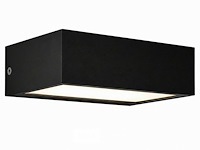 6 x led buiten wandlamp – 9w – 4200k neutraal wit - zwart – ip65 – andiz - afbeelding 3 van  6