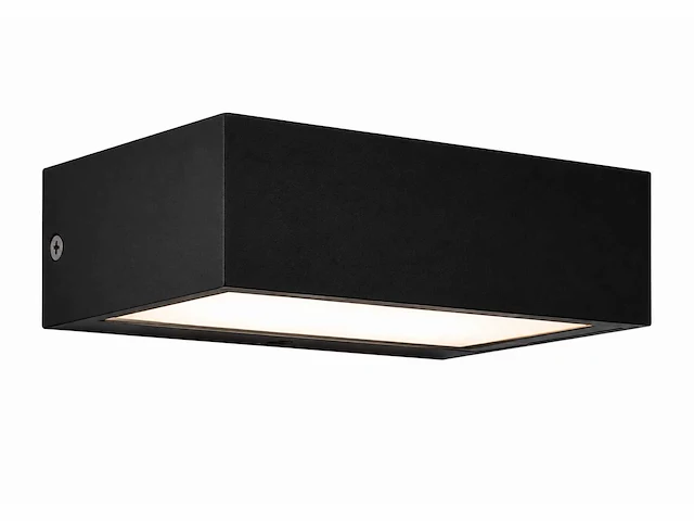 6 x led buiten wandlamp – 9w – 4200k neutraal wit - zwart – ip65 – andiz - afbeelding 4 van  15