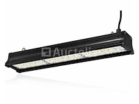 6 x led industriële hanglamp 150w – 6400k koud wit - zwart – ip20 – pyramid-150 - afbeelding 1 van  5