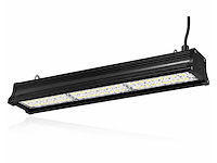 6 x led industriële hanglamp 150w – 6400k koud wit - zwart – ip20 – pyramid-150 - afbeelding 2 van  5
