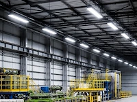 6 x led industriële hanglamp 150w – 6400k koud wit - zwart – ip20 – pyramid-150 - afbeelding 4 van  6