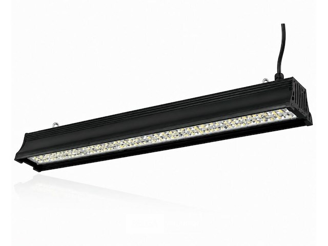 6 x led industriële hanglamp 200w – 6400k koud wit - zwart – ip20 – pyramid-200 - afbeelding 3 van  6