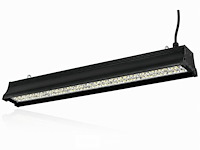 6 x led industriële hanglamp 200w – 6400k koud wit - zwart – ip20 – pyramid-200 - afbeelding 3 van  6