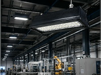 6 x led industriële hanglamp 50w – 6400k koud wit - zwart – ip20 – pyramid-50 - afbeelding 4 van  6