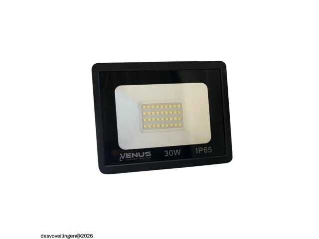 6 x led schijnwerper 30w – 6500k koud wit – ip65 – aslan-30 - afbeelding 2 van  5
