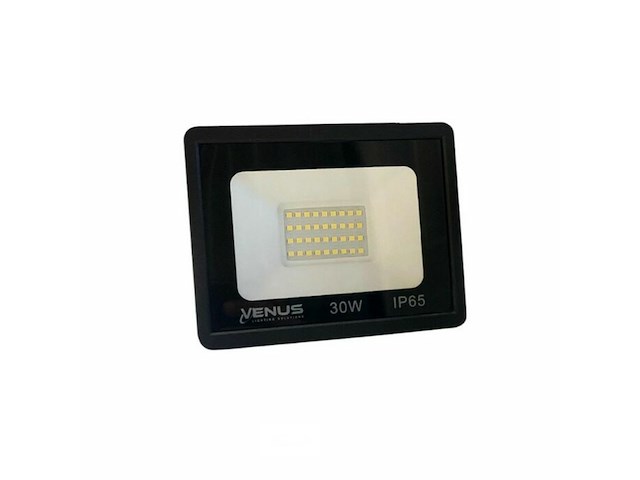 6 x led schijnwerper 30w – 6500k koud wit – ip65 – aslan-30 - afbeelding 1 van  5