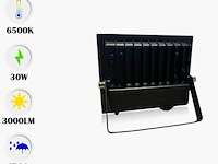 6 x led schijnwerper mini 30w – 6500k koud wit – ip65 – minions-30 - afbeelding 3 van  6