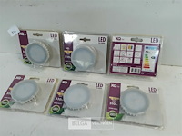 6 x led spot gx53 7w 510lm warm wit - afbeelding 2 van  3