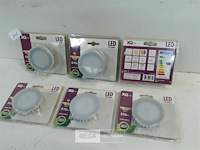 6 x led spot gx53 7w 510lm warm wit - afbeelding 1 van  3