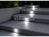 6 x led trapverlichting 3w - 6400k koud wit – ip54 – akik - afbeelding 2 van  5