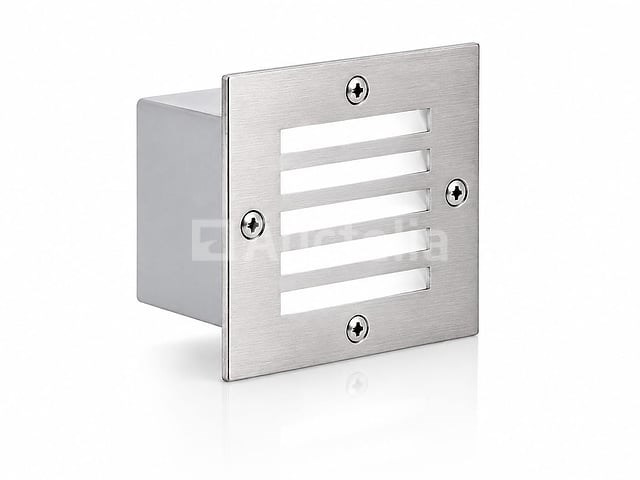 6 x led trapverlichting 3w - 6400k koud wit – ip54 – akik - afbeelding 1 van  5