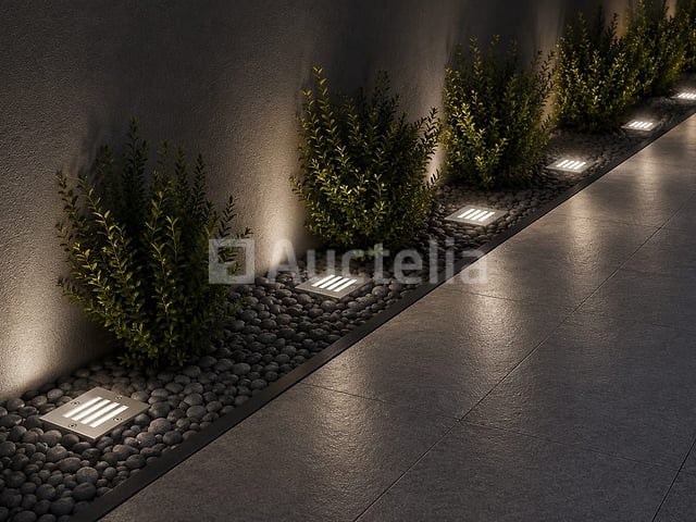 6 x led trapverlichting 3w - 6400k koud wit – ip54 – akik - afbeelding 4 van  5