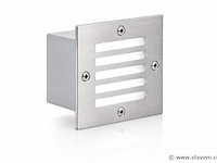 6 x led trapverlichting 3w - 6400k koud wit – ip54 – akik - afbeelding 2 van  5
