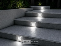 6 x led trapverlichting 3w - 6400k koud wit – ip54 – akik - afbeelding 4 van  6