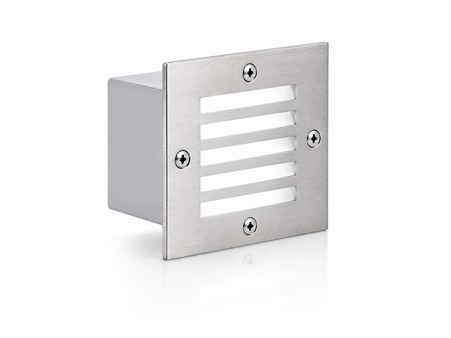 6 x led trapverlichting 3w - 6400k koud wit – ip54 – akik - afbeelding 2 van  5