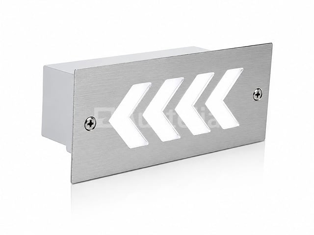 6 x led trapverlichting 3w - 6400k koud wit – ip54 – beril - afbeelding 5 van  5