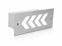 6 x led trapverlichting 3w - 6400k koud wit – ip54 – beril - afbeelding 5 van  5