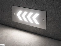 6 x led trapverlichting 3w - 6400k koud wit – ip54 – beril - afbeelding 4 van  6