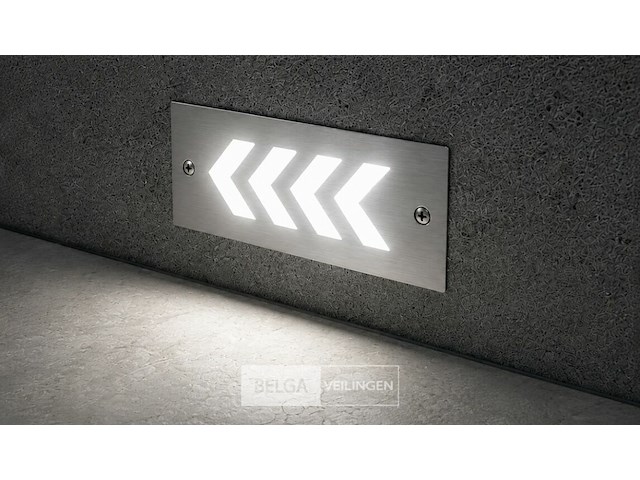 6 x led trapverlichting 3w - 6400k koud wit – ip54 – beril - afbeelding 4 van  6