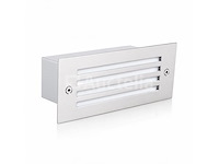 6 x led trapverlichting 3w - 6400k koud wit – ip54 – oltu - afbeelding 1 van  5