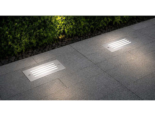 6 x led trapverlichting 3w - 6400k koud wit – ip54 – oltu - afbeelding 1 van  5
