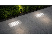 6 x led trapverlichting 3w - 6400k koud wit – ip54 – oltu - afbeelding 1 van  5