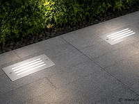 6 x led trapverlichting 3w - 6400k koud wit – ip54 – oltu