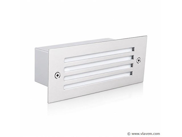 6 x led trapverlichting 3w - 6400k koud wit – ip54 – oltu - afbeelding 2 van  5