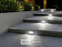 6 x led trapverlichting 3w - 6400k koud wit – ip54 – oltu - afbeelding 4 van  6