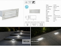 6 x led trapverlichting 3w - 6400k koud wit – ip54 – oltu - afbeelding 6 van  6
