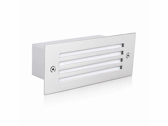 6 x led trapverlichting 3w - 6400k koud wit – ip54 – oltu - afbeelding 2 van  5